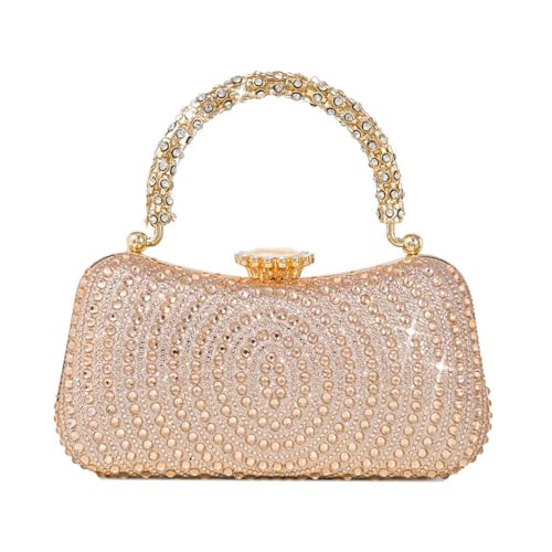 Zuoeay Mode Strasssteine ​​verschönerte Abendtasche Geräumige Innenhandtasche Für Wesentlich Für Modische Frauenmode Geldbörse von Zuoeay