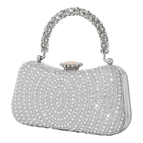 Zuoeay Mode Strasssteine ​​verschönerte Abendtasche Geräumige Innenhandtasche Für Wesentlich Für Modische Frauenmode Geldbörse von Zuoeay
