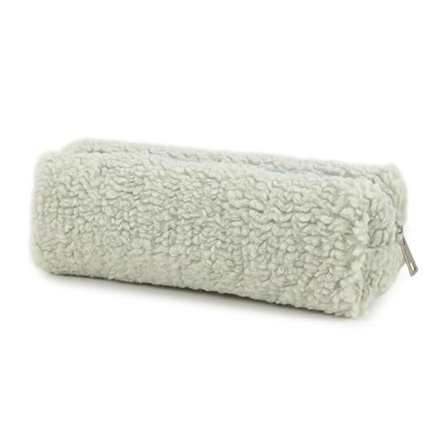 Zuoeay Plüsch Bleistiftkoffer Großer Kapazität Reißverschluss Gehäusepenstbeutel Make Up Tasche Für Mädchen In Der Büroschule Für Frauen Büroschule Reisestifthalter von Zuoeay