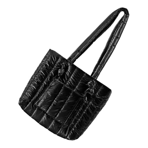 Zuoeay Praktische Baumwollhandtasche Mit Geräumiger Aufbewahrungstasche Gepolsterter Schulterbeutel Puffer Unterarmtasche Geeignet Für Verschiedene Anlässe Unisex Winter Accessoire Zuoeay Praktische Baumwollhandtasche Mit Geräumiger Aufbewahrungstasche Gepolsterter Schulterbeutel Puffer Unterarmtasche Geeignet Für Verschiedene Anlässe Unisex Winter Accessoire von Zuoeay