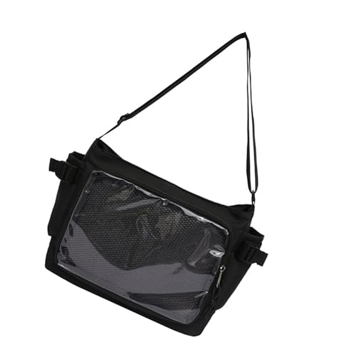 Zuoeay Praktische PVC Tasche Casual Schulter Großer Crossbody Geldbörse Für Den Alltag Campus Nutzung Und Anime Conventions Cosplay Event von Zuoeay