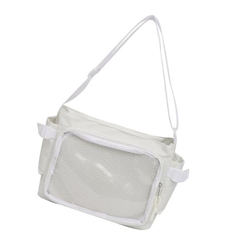 Zuoeay Praktische PVC Tasche Casual Schulter Großer Crossbody Geldbörse Für Den Alltag Campus Nutzung Und Anime Conventions Cosplay Event von Zuoeay
