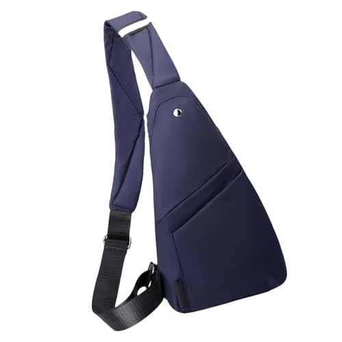 Zuoeay Praktische Polyester Brustbeutel Für Männer Mode Schultertasche Crossbody Tasche Mit Ausreichend Aufbewahrung Für Essentielle Mehrfachkompartimentbeutel von Zuoeay