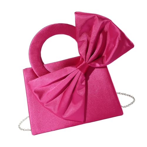 Zuoeay Raffinierte Abendtasche Party Handtasche Mit Großen Bögen Schulterbärchen Für Galas Abendessen Und Besondere Anlässe Große Bögen Handtasche von Zuoeay