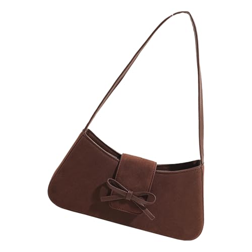 Zuoeay Raffinierte CShoulder Tasche Mit Bögen Frauen Leder Unterarm Tasche Handtasche Für Mehrere Anlässe Professionelle Geldbörse von Zuoeay