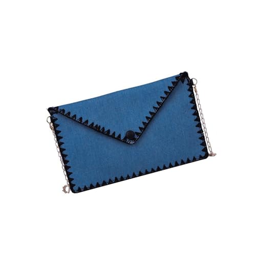 Zuoeay Reversible Crossbody Bag Mit Abnehmbarem Kettengurt & Spitzenakzent Leichtes Geldbeutel Trendy Casual Crossbody Clutch von Zuoeay