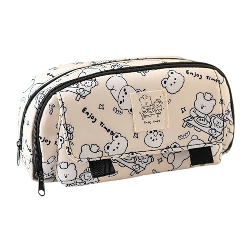 Zuoeay Schulstiftkoffer Großer Kapazität Stiftbeutel Schöne Tierkiste Für Marker Art Supplies Aufbewahrung Capybara Bag Pen Box Case Schulmaterial Für Mädchen Schüler von Zuoeay