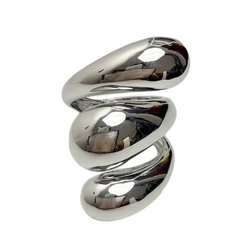 Zuoeay Stilvoller Wassertropfen Unregelmäßige Armreifen Einzigartige Armbänder Punk Breite Geometrische Armbänder Geeignet Für Verschiedene Anlässe Modeschmuck Geeignet von Zuoeay