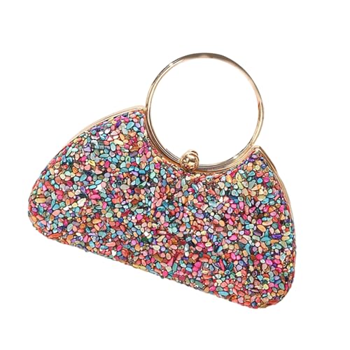 Zuoeay Strasssteine ​​für Den Strassabend Geldbeutel Mehrfarbiger Funkeln Für Elegante Abende Und Abschlussballversammlungen Modische Kupplung von Zuoeay