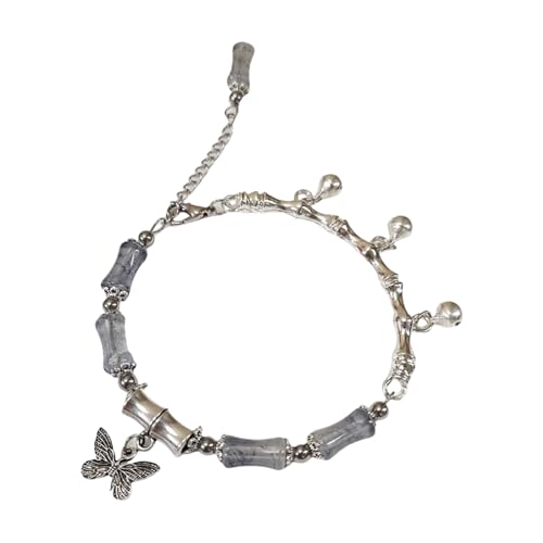 Zuoeay Stylish Bambus Gemustertes Armband Markierende Ost Und Retro Stile Für Modische Frauen Damen Täglich Gebrauchslegierungsmaterial Armband von Zuoeay