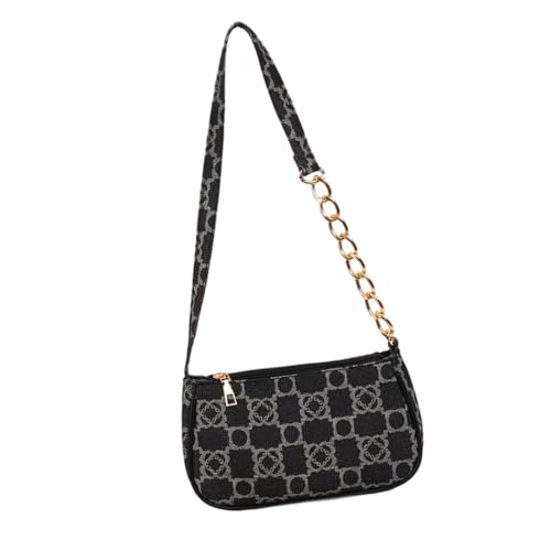 Zuoeay Umhängetasche Für Frauen Mädchen Trendy Hobos Toted Handtasche Bedruckte Unterarmtasche Kleine Klauen Geldbörse Mit Reißverschluss Schließklammer Geldbeutel Mit Reißverschluss von Zuoeay