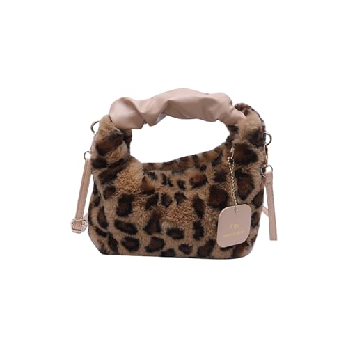 Zuoeay Umhängetasche Für Frauen Plüsch Toted Handtasche Unterarmtaschen Casual Crossbody Bags Clutches Geldbörsen Mit Abnehmbaren Gurten Toted Handtaschen Für Frauen von Zuoeay