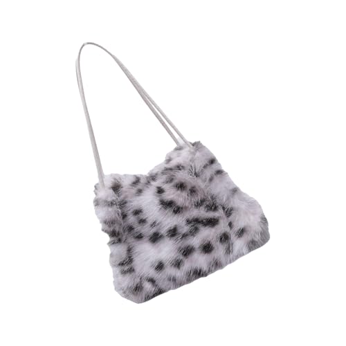 Zuoeay Umhängetasche Für Frauen Plüsch Toted Handtasche Unterarmtaschen Casual Crossbody Bags Clutches Geldbörsen Mit Abnehmbaren Gurten Toted Handtaschen Für Frauen von Zuoeay
