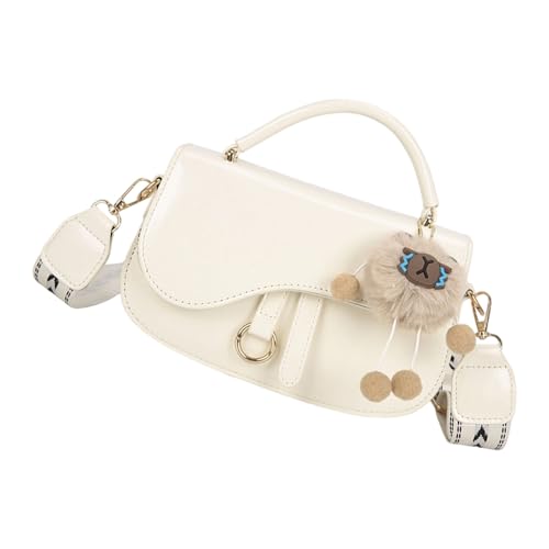 Zuoeay Umhängetasche Mit Abnehmbaren Anhängern Organisatoren Taschen Leichtes Carryall Crossbody Bags Mode Achselhalterung Trendy Abnehmbarer Charme Crossbody Geldbörse von Zuoeay
