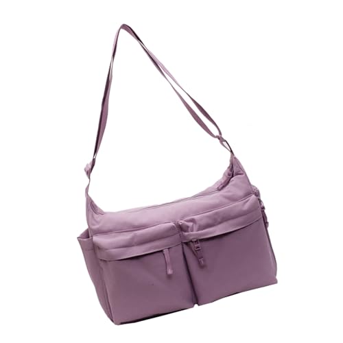 Zuoeay Unisex Casual Crossbody Bag Mit Mehreren Taschen Wasserfeste Nylon Schulter Lässig Satchel Für Verschiedene Anlässe Praktische Einkäufe von Zuoeay