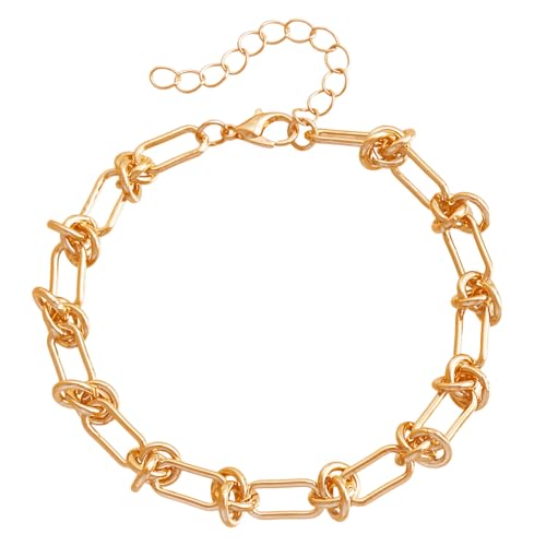 Zuoeay Vintage Herren Armband Kette Halskette Mit Künstlerischem Mehrschichtiger Gewebe Handgefertigt von Zuoeay