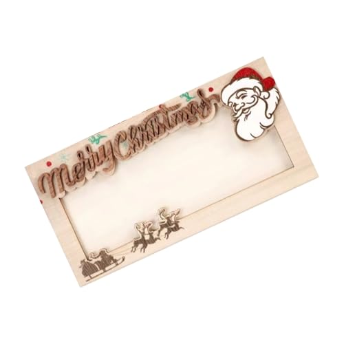 Zuoeay Weihnachtsgeldhalter Wunderschön Gestaltete Holzgeldumschläge Einzigartiges Geschenk Für Festliche Gibing Clip von Zuoeay