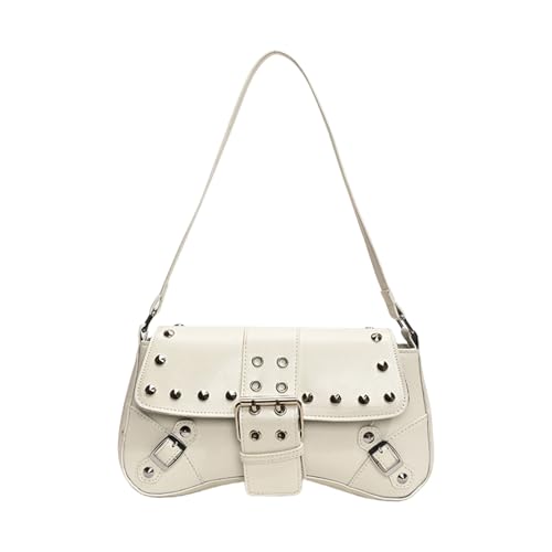 Zuoeay Women Aberarm Bag Retro Handtasche Alleinfängige Achselhöhlen Mode Schulter Mit Schnallen Winter Pendelpendel Schulter Für Frauen Retro Achsel Mit Schnallen Winter Handtasche von Zuoeay