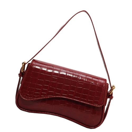 Zuoeay Women Averarm Bag Mode Geldbeutel Handtasche Alleinfängige Achselhöhle Mit Abnehmbarem Riemen Schulter Für Alltägliche Einfache Schulter Für Frauen Trend Achsel Achselhöhle Retro Clutch von Zuoeay