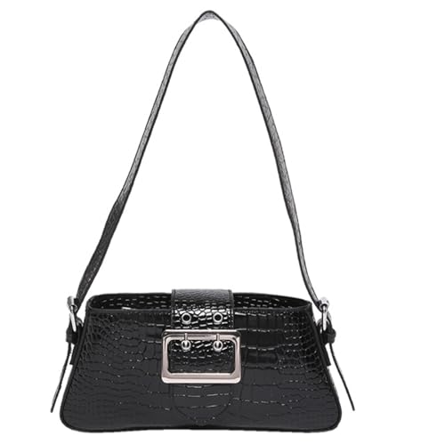 Zuoeay Womens Aberarm Bag Einfache Schulter Koreanische Stile Achselhänder Handtaschen Trendy Pendel Reise Shopping Frauen Achselhöhle Koreanische Stile Handtasche All Matching Schulter Unterarm von Zuoeay