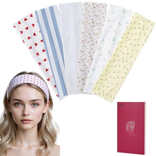 Zupro 6 Stück Mode Damen Stirnbänder Mädchen Urlaub Haarbänder Kurzhaar Haarschmuck Blumen Herz Streifen Druck Rustikale Stil Muster Rutschfest Dehnbar Weich für Yoga, Fitness, Alltag Zupro 6 Stück Mode Damen Stirnbänder Mädchen Urlaub Haarbänder Kurzhaar Haarschmuck Blumen Herz Streifen Druck Rustikale Stil Muster Rutschfest Dehnbar Weich für Yoga, Fitness, Alltag von Zupro