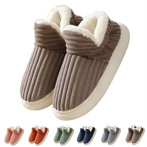 Zureto Airfloppy Hausschuhe Max Original Unisex, Airfloppy Hausschuhe Vogue 2.0 Original Unisex (Coffee, Erwachsene, Damen, 40, Numerisch (von/bis), EU Schuhgrößensystem, 41, M) von Zureto