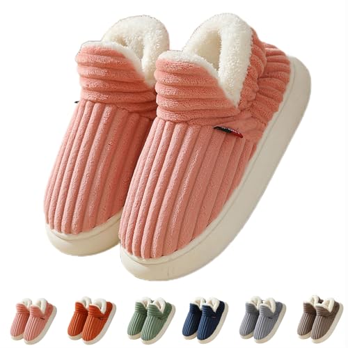 Zureto Airfloppy Hausschuhe Max Original Unisex, Wolkenhausschuhe Winter Warm Fluffy Sunshine Hausschuhe (Pink, Erwachsene, Damen, 40, Numerisch (von/bis), EU Schuhgrößensystem, 41, M) von Zureto