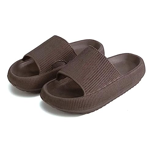 Zureto Orthoslipper Original, OrthoSlipper Das Original, Sommerweiche Cloud Slides FüR Damen Herren (Coffee, Erwachsene, Damen, 44, Numerisch (von/bis), EU Schuhgrößensystem, 45, M) von Zureto