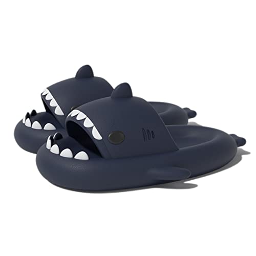 Zureto Unisex Shark Slides Schuhe, Shark Slides Erwachsene, Cloudy Shark Slides für Männer und Frauen (Navy Blue, adult, women, numeric_44, numeric_range, eu_footwear_size_system, numeric_45, medium) Zureto Unisex Shark Slides Schuhe, Shark Slides Erwachsene, Cloudy Shark Slides für Männer und Frauen (Navy Blue, adult, women, numeric_44, numeric_range, eu_footwear_size_system, numeric_45, medium) von Zureto