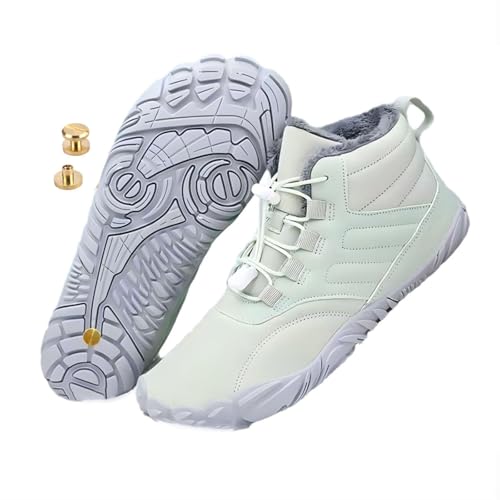 Zureto Winter-Erdungsschuhe mit Kupfer, Barfußschuhe für Damen und Herren Erdungsschuhe mit Schrauben aus massivem Reinkupfer (902green, M, Erwachsene, 36, Numerisch, EU Schuhgrößensystem, M) von Zureto