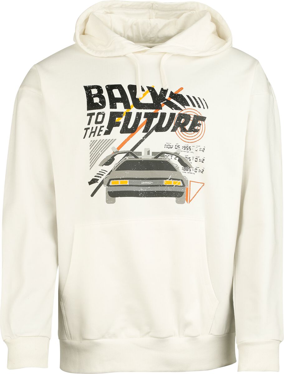 Zurück in die Zukunft Back to the future Kapuzenpullover weiß in XL Zurück in die Zukunft Back to the future Kapuzenpullover weiß in XL von Zurück in die Zukunft