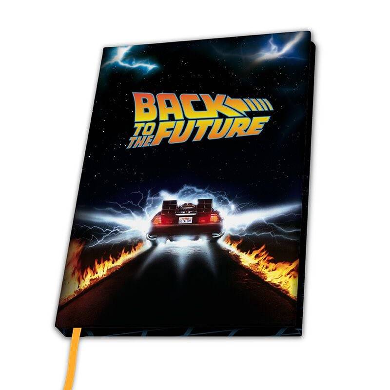 Zurück in die Zukunft Delorean Notizbuch multicolor von Zurück in die Zukunft