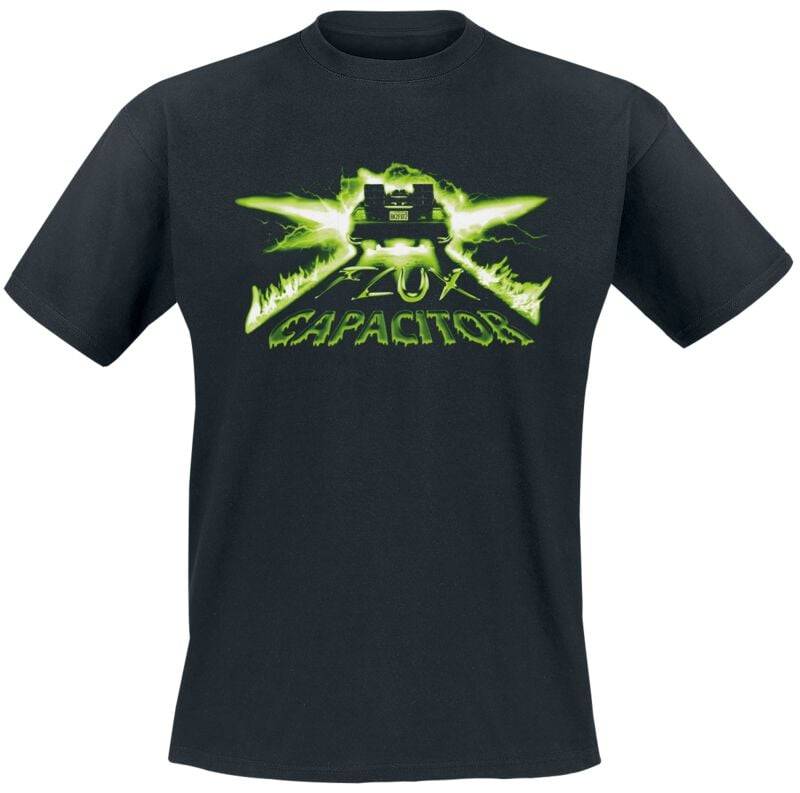 Zurück in die Zukunft T-Shirt - Neon Flux Capacitor - S bis 5XL - für Männer - Größe 4XL - schwarz  - Lizenzierter Fanartikel Zurück in die Zukunft T-Shirt - Neon Flux Capacitor - S bis 5XL - für Männer - Größe 4XL - schwarz  - Lizenzierter Fanartikel von Zurück in die Zukunft