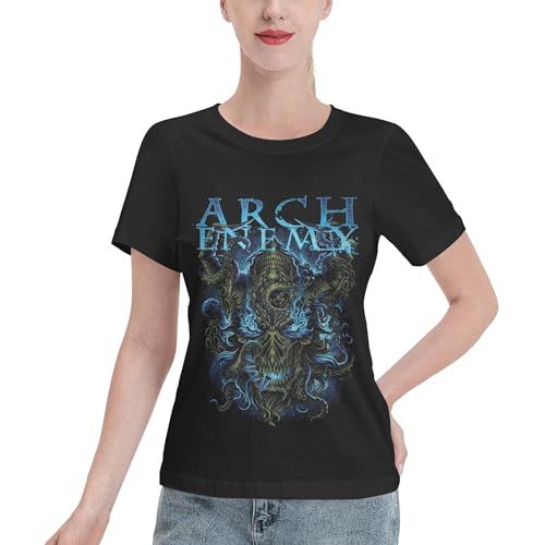 Damen-Kurzarm-T-Shirt mit Rundhalsausschnitt, schmale Passform, kurzärmeliges T-Shirt aus Baumwolle Damen-Kurzarm-T-Shirt mit Rundhalsausschnitt, schmale Passform, kurzärmeliges T-Shirt aus Baumwolle von Zusa