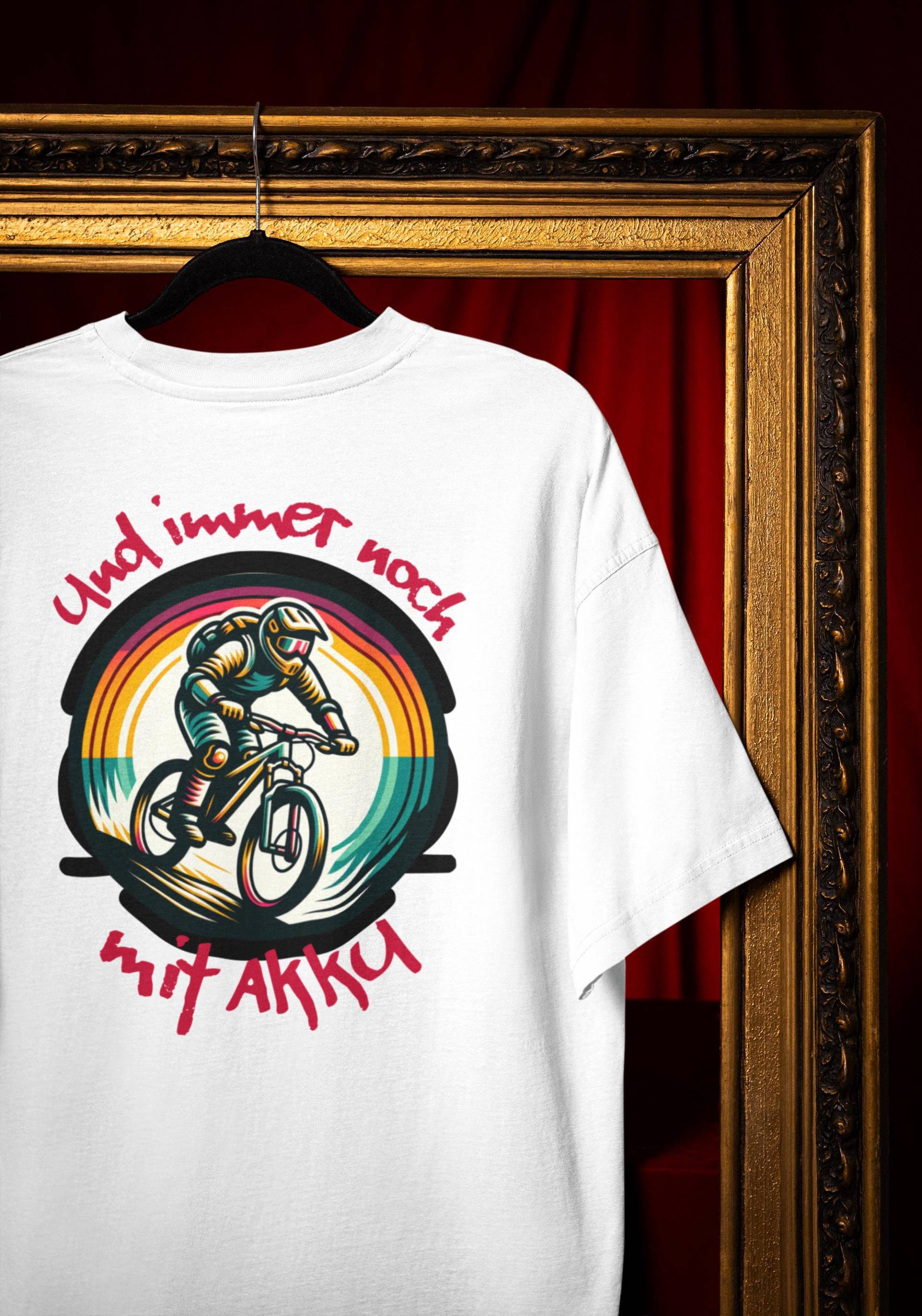 Power Up Your Ride Weißes Unisex-Radsport-T-Shirt Mit E-Bike-Performance, Größen S-2xl Power Up Your Ride Weißes Unisex-Radsport-T-Shirt Mit E-Bike-Performance, Größen S-2xl von Zvenify