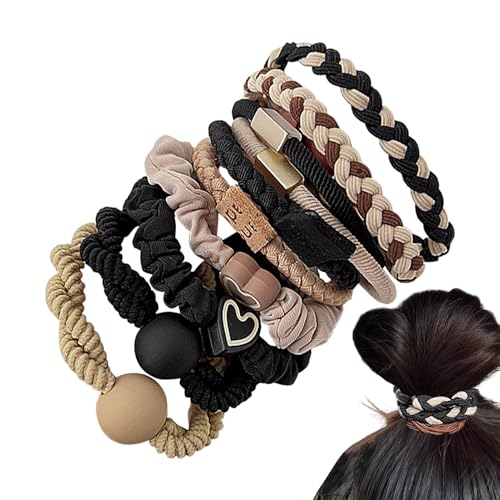 Dekorativer Haargummi, weiche Haarbänder, Pferdeschwanz-Halter, für Damen, elastisch, Pferdeschwanz-Halter, Haargummis für Liebhaber, Freundinnen, Töchter, Mütter und Freunde Dekorativer Haargummi, weiche Haarbänder, Pferdeschwanz-Halter, für Damen, elastisch, Pferdeschwanz-Halter, Haargummis für Liebhaber, Freundinnen, Töchter, Mütter und Freunde von Zvn Zojne