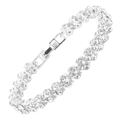 Modernes Kristallarmband – exquisites anspruchsvolles Armband für Damen und Mädchen, Diamant-Armband, einfaches Kristallarmband, Modeschmuck zum Versammeln, Einkaufen, Zuhause, Reisen, Dating, Refer Modernes Kristallarmband – exquisites anspruchsvolles Armband für Damen und Mädchen, Diamant-Armband, einfaches Kristallarmband, Modeschmuck zum Versammeln, Einkaufen, Zuhause, Reisen, Dating, Refer von Zvn Zojne