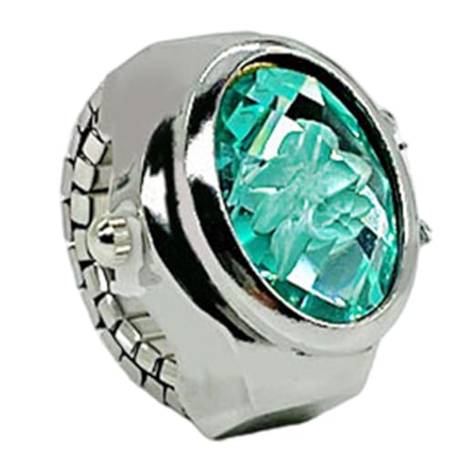 Zvn Zojne Fingerringuhr | Korb-Ring-Uhren | kreative Vintage-Fingeruhr, verstellbarer Schmuck, Fingeruhren für Damen, seeblau, Refer to description, Uni Zvn Zojne Fingerringuhr | Korb-Ring-Uhren | kreative Vintage-Fingeruhr, verstellbarer Schmuck, Fingeruhren für Damen, seeblau, Refer to description, Uni von Zvn Zojne