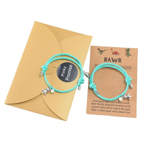 Zvn Zojne Pärchen Armbänder Magnetisches Herz - Pärchen Liebe Armband - Perlen Anhänger Armband | Dinosaurier Glow Perlen Halbes Herz Armband für Abschluss | Beste Freundin Liebe Armband mit Zvn Zojne Pärchen Armbänder Magnetisches Herz - Pärchen Liebe Armband - Perlen Anhänger Armband | Dinosaurier Glow Perlen Halbes Herz Armband für Abschluss | Beste Freundin Liebe Armband mit von Zvn Zojne