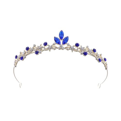 Eleganter Kristall-Kopfschmuck für Mädchen, handgefertigt, Metalllegierung, Kopfschmuck, Zubehör für Fotografie, Rollenspiele, funkelnde Hochzeitskrone für Mädchen, Einheitsgröße, Wie beschrieben von ZwaitL
