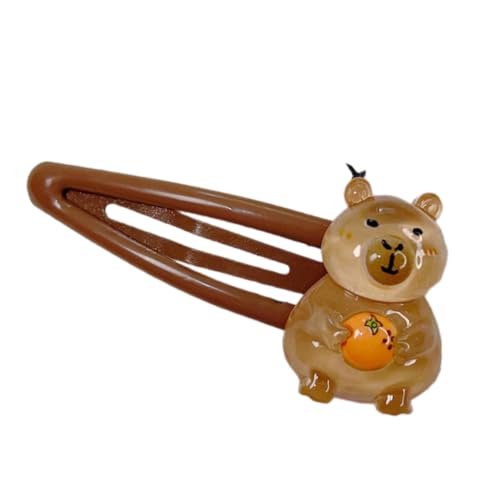 Kinder-Haarnadeln, Haarnadeln, Capybaras-Form, für Kinder, Bühnenkleidung, bezaubernde Nagetiere, 2000er Jahre Mädchen Kopfschmuck von ZwaitL