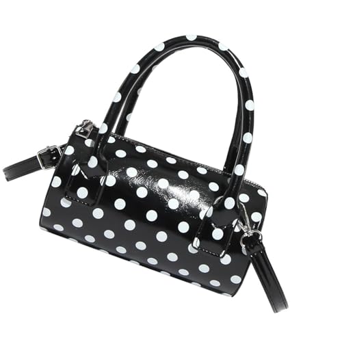 Modische Tasche mit Tragegriff oben, bequemer Tragestil, Umhängetasche, PU-Handtasche für Arbeit, Reisen, Event, geräumiger Organizer, Schwarz , One Size Modische Tasche mit Tragegriff oben, bequemer Tragestil, Umhängetasche, PU-Handtasche für Arbeit, Reisen, Event, geräumiger Organizer, Schwarz , One Size von ZwaitL