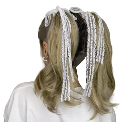 Modisches Spitzenband-Haarseil, süße Mädchen-Haarringe, für verschiedene Frisuren und Altersgruppen von ZwaitL