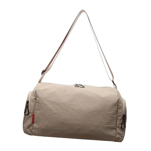 Reisetasche, Wochenendtasche, Übernachtungstasche, Workout, Fitnessstudio, Tragetasche, für Damen und Mädchen, Schultergeschenk, wasserabweisend, Sport, Fitnessstudio, khaki, Mass Beauty Reisetasche, Wochenendtasche, Übernachtungstasche, Workout, Fitnessstudio, Tragetasche, für Damen und Mädchen, Schultergeschenk, wasserabweisend, Sport, Fitnessstudio, khaki, Mass Beauty von ZwaitL