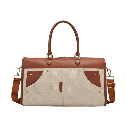 Reisetasche für Damen, Fitnesstasche mit Nass- und Trockentrennung, Übernachtung, Wochenenden, Training, Fitness, Sport, Gepäck, Fitnessstudio, Training, Wochenenden, braun, Mass Beauty Reisetasche für Damen, Fitnesstasche mit Nass- und Trockentrennung, Übernachtung, Wochenenden, Training, Fitness, Sport, Gepäck, Fitnessstudio, Training, Wochenenden, braun, Mass Beauty von ZwaitL