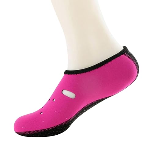 Rutschfester Wassersportschuh, schnell trocknend, Schnorcheln, Ausrüstung, Strand, Wandern, bequem, elastisch, atmungsaktiv, Schwimmsocken, rutschfeste Schwimmsocken, Strandschuhe, rot, X-Large Rutschfester Wassersportschuh, schnell trocknend, Schnorcheln, Ausrüstung, Strand, Wandern, bequem, elastisch, atmungsaktiv, Schwimmsocken, rutschfeste Schwimmsocken, Strandschuhe, rot, X-Large von ZwaitL