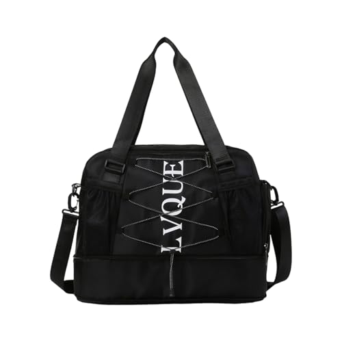 Turnbeutel Große Kapazität Reisetasche Brief Druck Fitness mit Schuhfach Sport Schwimmen Wochenende Fitness Reisegepäck Brief Druck Sport Gym Training, Schwarz , Mass Beauty Turnbeutel Große Kapazität Reisetasche Brief Druck Fitness mit Schuhfach Sport Schwimmen Wochenende Fitness Reisegepäck Brief Druck Sport Gym Training, Schwarz , Mass Beauty von ZwaitL