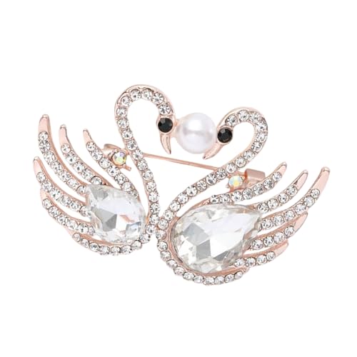 Vintage Strass Vogel-Brosche Einzigartige Tier-Anstecknadeln, stilvolle Damen-Brosche, geeignet für Partys und den täglichen Gebrauch, Kristall-Brosche für Frauen, Einheitsgröße, Wie beschrieben von ZwaitL