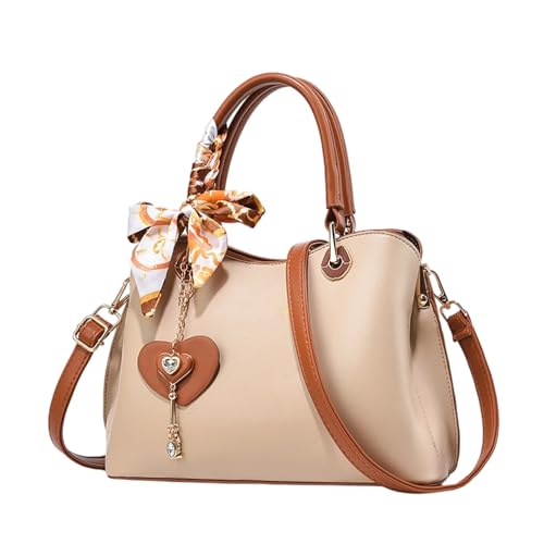 ZwaitL All-Matching Umhängetasche für Damen, Handytasche, großes Fassungsvermögen, trendige Handtasche, einfache Kuriertasche, PU-Leder, Schultertasche, große Kapazität, Crossbody, Muttertagsgeschenk ZwaitL All-Matching Umhängetasche für Damen, Handytasche, großes Fassungsvermögen, trendige Handtasche, einfache Kuriertasche, PU-Leder, Schultertasche, große Kapazität, Crossbody, Muttertagsgeschenk von ZwaitL