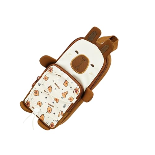 ZwaitL Große Kapazität Cartoon Federmäppchen mit mehreren Fächern Große Kapazität Stift Organizer Tasche für Schule Bürobedarf Cartoon Federmäppchen, B von ZwaitL